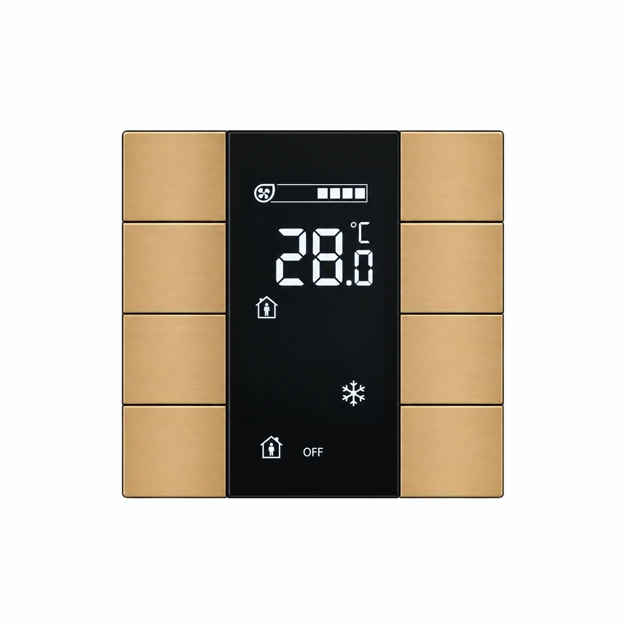 Interra iSwitch+ AQI KNX Hava Kaliteli Oda Kontrolörü